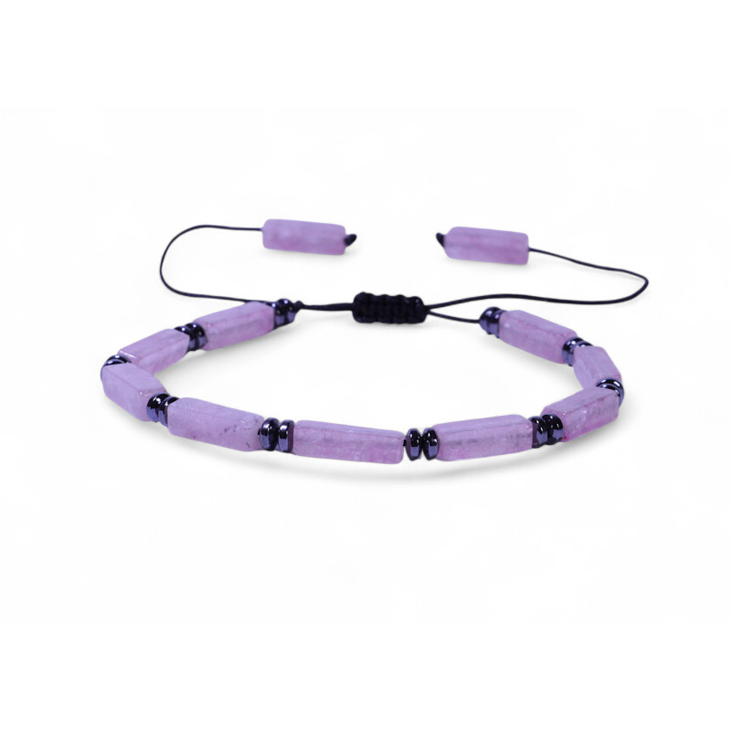 Дамска гривна от естествен камък Аметист Purple Magic